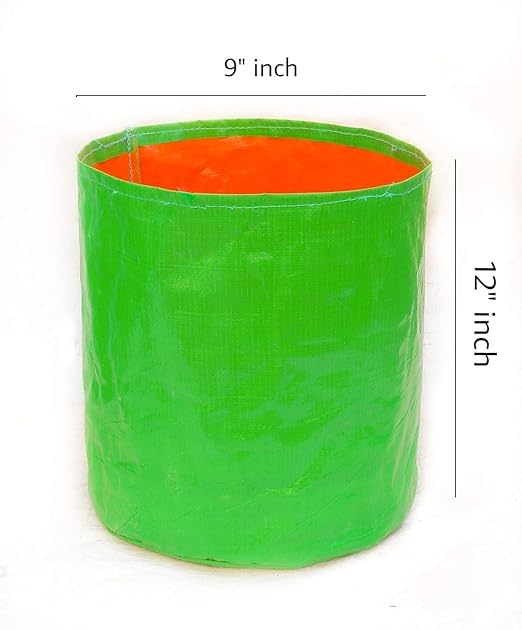 Image of IAgriFarm Growbag 9 * 12 Pack of 5 - for Vegetable Gardening /Terrace Gardening