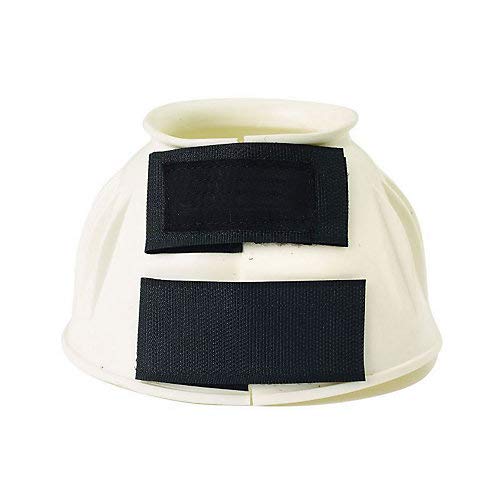 English Riding Supply Basic PVC Ribbed Bell Boots White