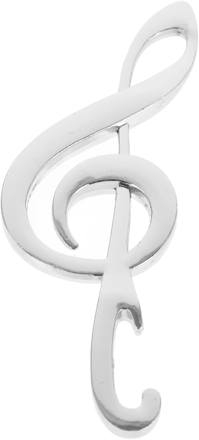 Musical Note Bottle Opener for Beer and Wine, Silver Zinc Alloy Bar Tool