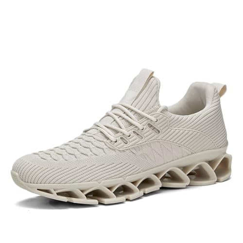 Image of Womens Slip-ins Running Shoes Blade Tennis Walking Sneakers Comfortable Fashion Non Slip Work Sport Shoes Gym Trainers