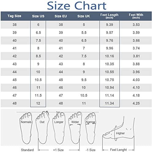 Ornveion Men's Hollow Handmade Leather Mules Sandals Backless Dress Slippers,Casual Slip On Breathable Non-Slip Round Head Loafers (White,10,10) #TOP1