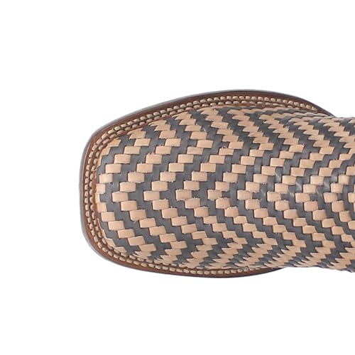 Dan Post Men's Keaton Striped Square Toe Western Boot4