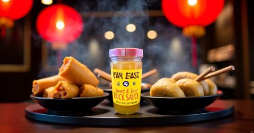 Sweet & Sour Sauce - 8 Ounce Jar of Chinese Duck Sauce Authentic Asian Sauce Duck (2-pack)