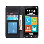 Brondi AMICO VERO 4G (NERO) + FLIP COVER - SMARTPHONE PER ANZIANI