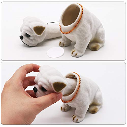 Rayberro K-105 Mary Paxton Bobble Head Bulldog,Car Decoration Nodding Dog Ornaments High Emulation Creative Dog Dashboard Crafts Dog Lover Gift thumb #5
