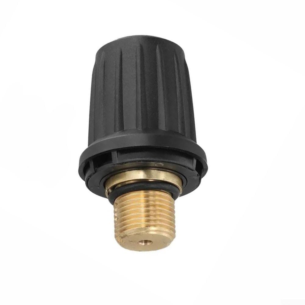Tapa de tanque de latón para limpiador de vapor para Karcher SC1 SC2 SC2D CTK10, cubierta de válvula de seguridad con sellado superior, tapa de metal resistente a la corrosión, fácil de instalar