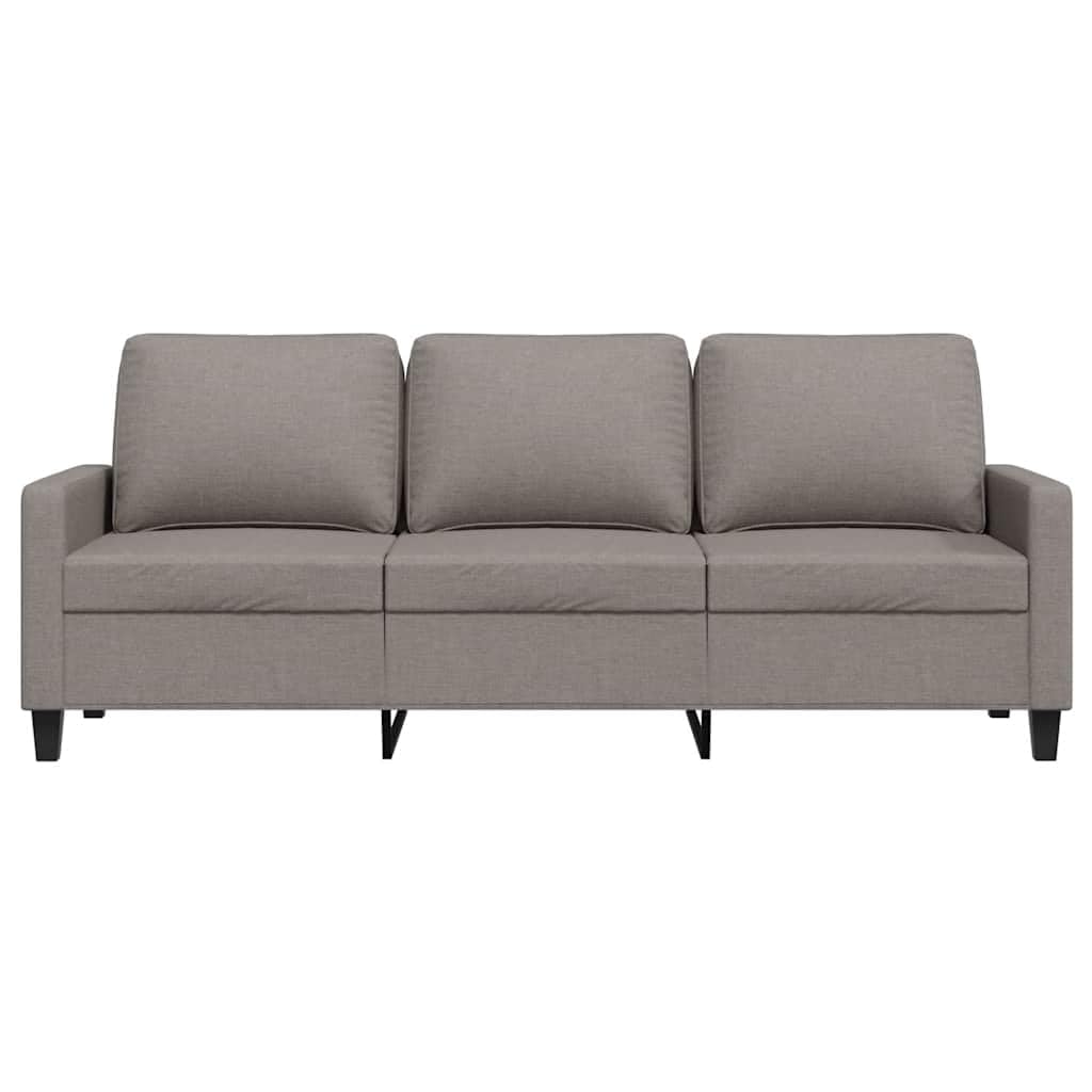 Fengshui Sofa 3-osobowa szarobrązowa 180 cm tkanina