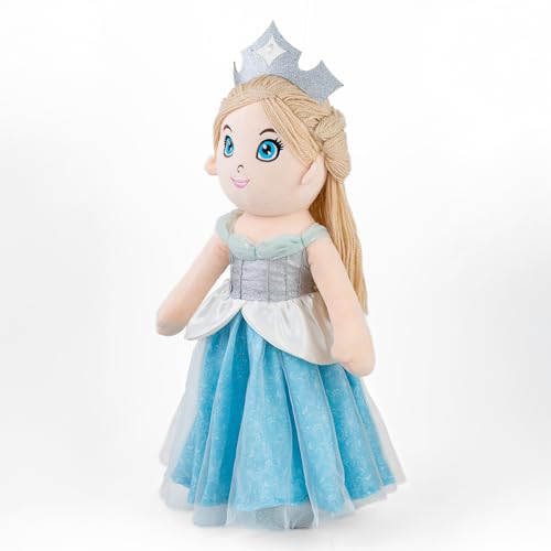 Image of Mirada Princess Doll Soft Plush Toy - 50cm | Cute Royal Stuffed Doll for Kids & Girls | Premium Soft, Huggable Plush Toy | Ideal Gift for Birthday /Christmas /Diwali