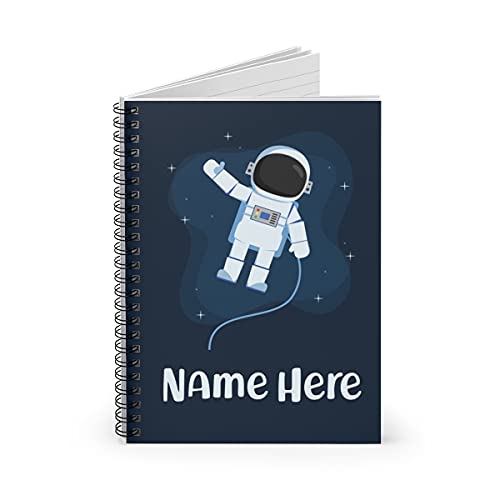 Personalized Astronaut Space Explorer Spiral Notebook - Custom Notebook For For Kid, Teens, Girls, Women, Kids Gifts #TOP1