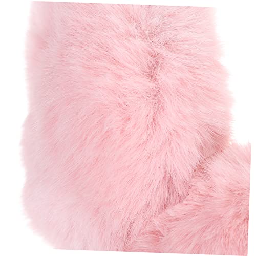 PartyKindom Protective Winter Ear Muffs for Boys and Girls Pink Bunny Earmuff for Toddlers Warm Comfortable4