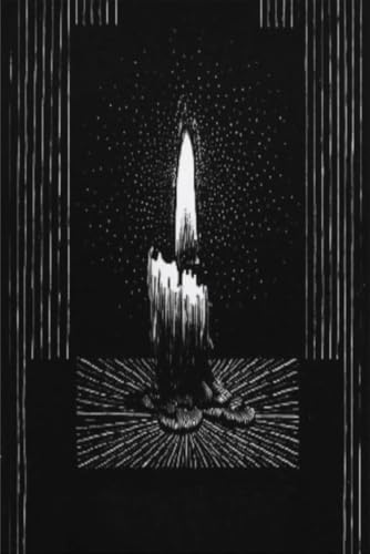 M.C Escher Feu De Bougie affiche art abstrait pour habiller un grand mur blanc de salon