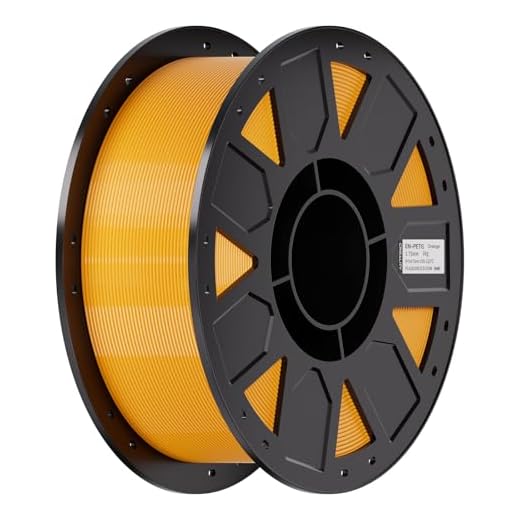 ⚡ Creality Ender PETG 3D Printer Filament 1.75mm 1KG (2.2lbs), High Precision, Strong Toughness, Odorless, Better Flow, Moistureproof 3D Printing Ender PETG Filament, Yellow
