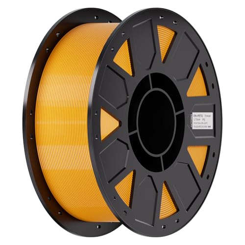 Image of Creality Ender PETG 3D Printer Filament 1.75mm 1KG (2.2lbs), High Precision, Strong Toughness, Odorless, Better Flow, Moistureproof 3D Printing Ender PETG Filament, Yellow