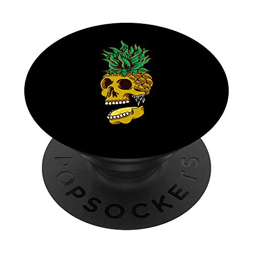 Halloween Aloha Pineapple Skull Hawaiian Gift for Boys Men PopSockets Agarre y Soporte para Teléfonos y Tabletas