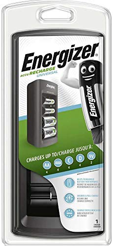 CARICABATTERIE ENERGIZER UNIVERSALE PER PILE TIPO AA-AAA-C-D-9V