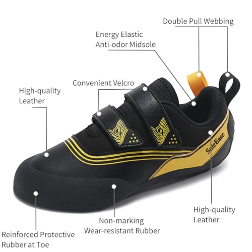 All-Around Mens Womens Climbing Shoes for Sport Climbing and Bouldering4