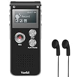 Vankii Grabadora de Voz Digital, grabadora de Voz para