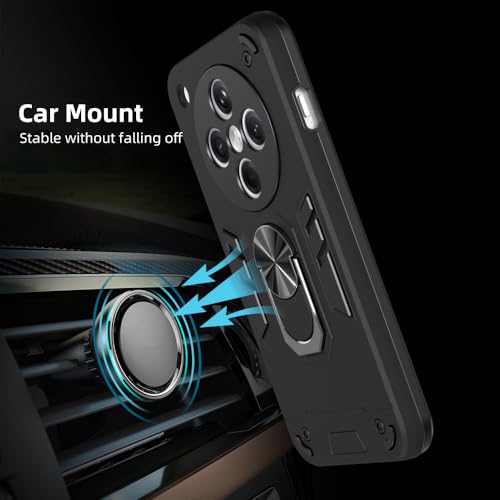 Image of NDCOM for Oppo Find X8 Back Cover | Premium Oppo Find X8 Cover | Protective Oppo Find X8 Case, Easy Access to Ports & Buttons | Ring Holder Case