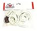 Game Room Guys 1966 Williams Eight Ball Pinball White Rubber Ring Kit