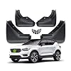 LFOTPP Mud Flaps for 2018 2019 2020 2021 2022 V*olvo XC40 Splash Guards Mudflap Fender Mudguards Pack of 4 Black
