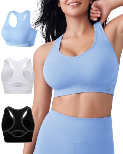 Image of FITTIN Supportive Sports Bra for Large-Bust: 12-Hour Zero-Pressure Comfort