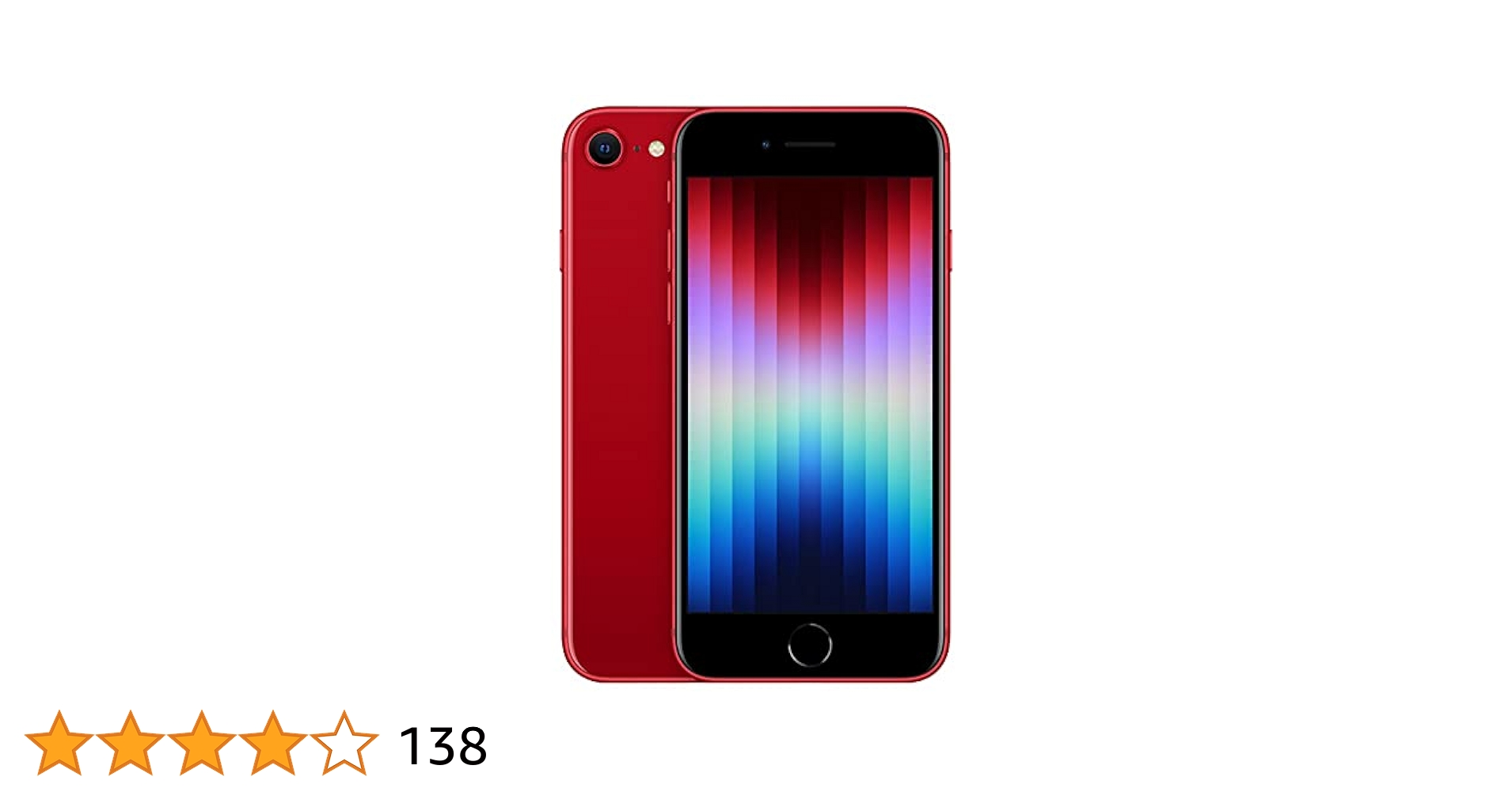 Apple iPhone SE 第3世代 128GB (PRODUCT)RED Apple iPhone SE 3rd Gen, 128GB, Red - Unlocked (Renewed