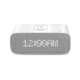 Alarma con Tono Ascendente, Función Snooze y Ruido Blanco para Relax imitando Entornos Naturales