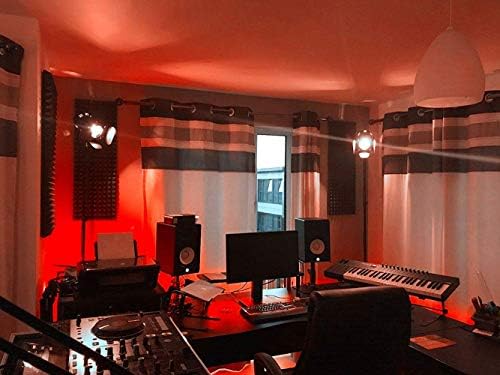 YUENSLIGHTING Industrial Black Tripod Floor Lamp Stand Lights, 5m Cable with Switch Standing Light Tripod Gooseneck for Living Room Bedroom Office Bar Lighting(Pack of 2