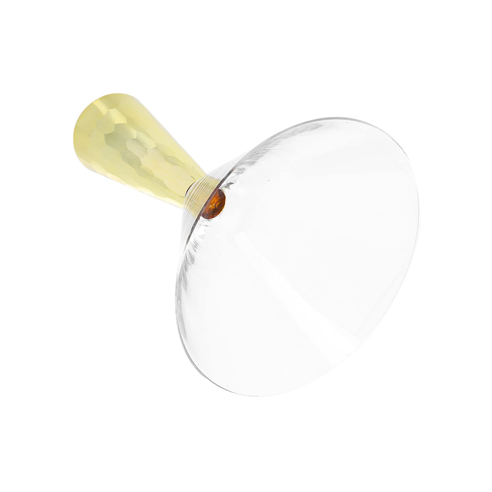 Verre à vin élégant doté d'une base stable pour éviter les chutes lors des fêtes