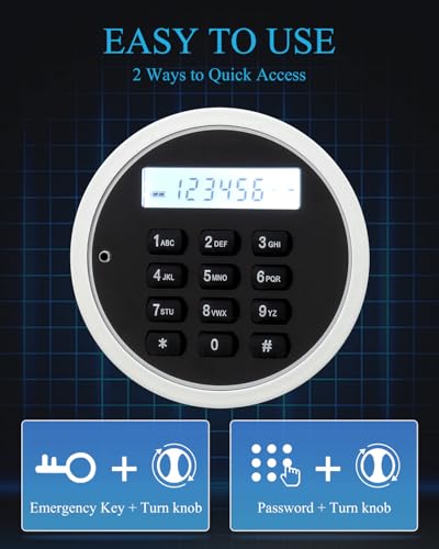 Tigerking home safe storage and security features
