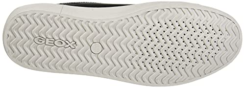 Geox Men's Low-Top Sneakers, Black, 12.5 #TOP3