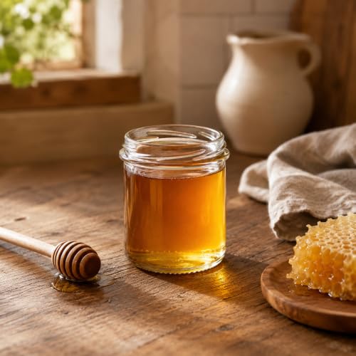 KADAX 10er Set Marmeladengläser 350ml TO82, Einmachgläser Vorratsgläser Mason Jar mit Schraubdeckel, Luftdichte Schraubgläser… – Ansicht 3