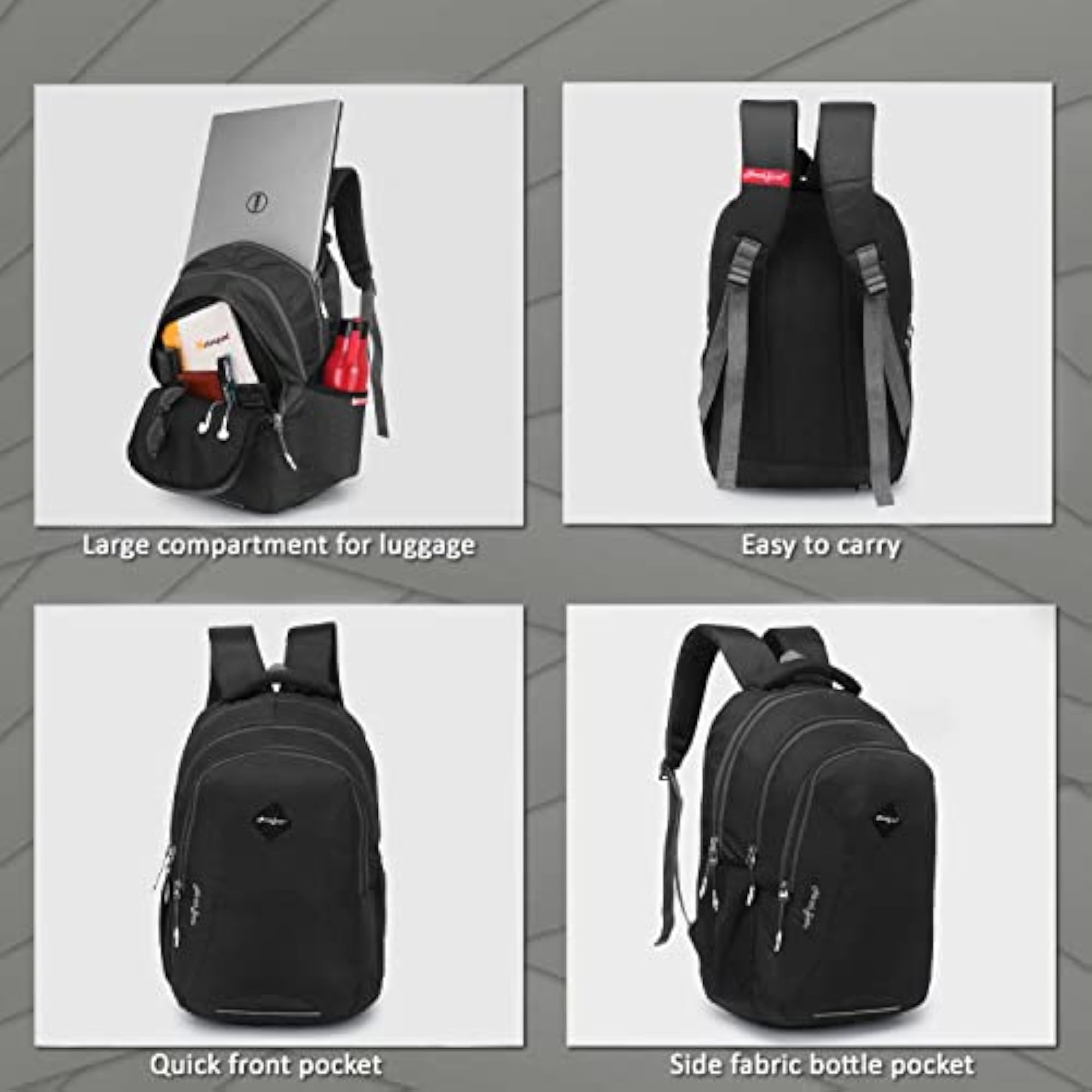 Lightweight School Backpack for Boys & Girls, Casual Design