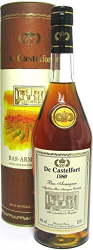 Rarität: Armagnac De Castelfort 0,7l Jahrgang 1980 - abgefüllt 2016-36 Jahre