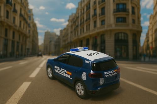 Miniatura 6 de Playjocs Gt-8095 Coche Policía Nacional. Vehículo Metálico, Juguete Ideal Para Niños Y Coleccionistas.