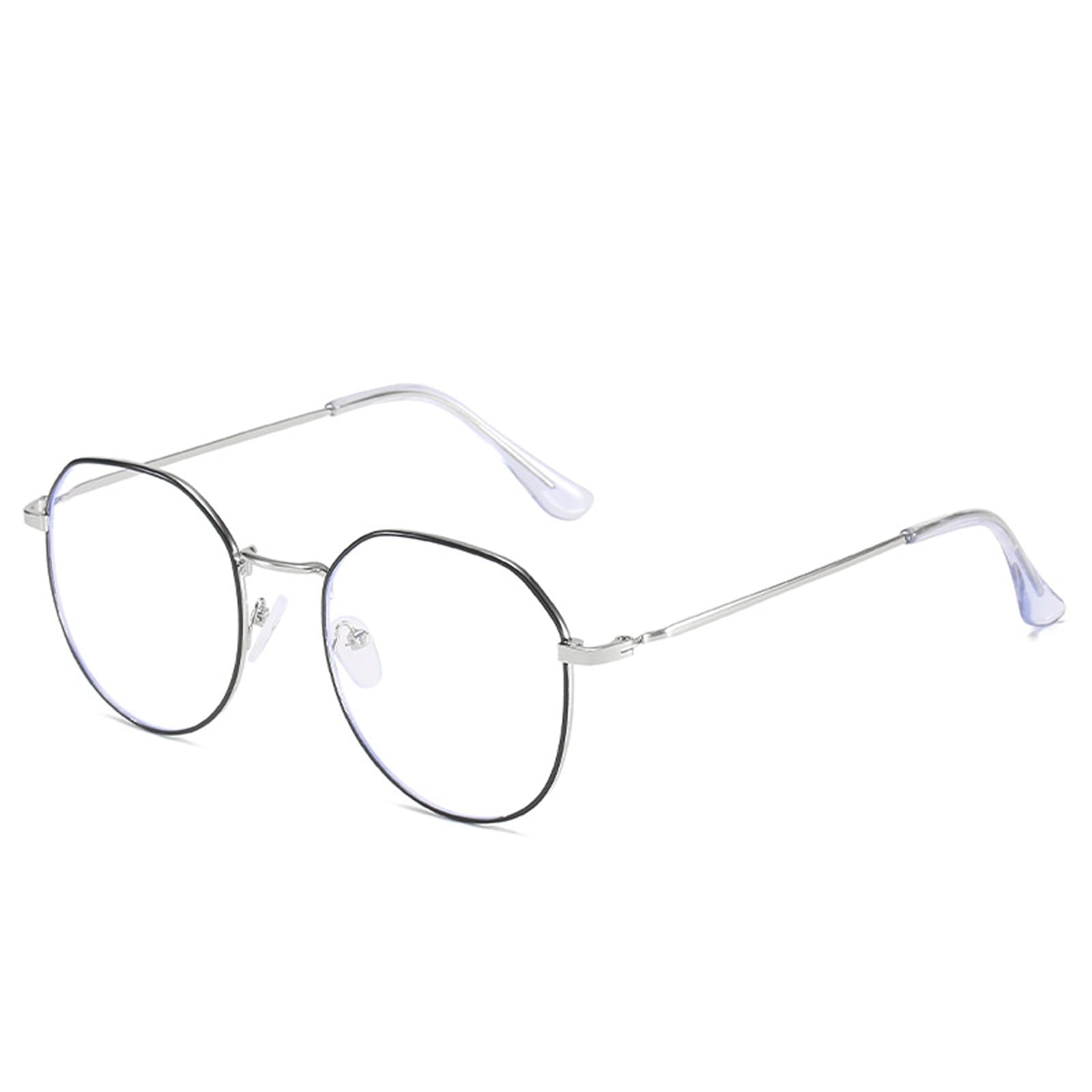 Gafas de bloqueo de luz azul con diseño poligonal para proteger tu vista frente a pantallas