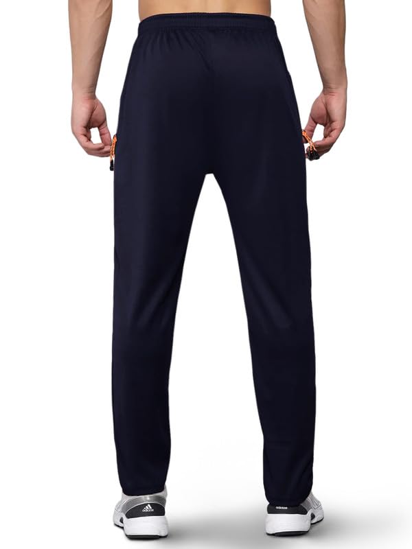 Image of Pinkmint Men's Combo Casual Trousers l Stylish Side Pocket with Zip l Lightweight & Comfortable Troser Pant for Summer (Pack of 2)