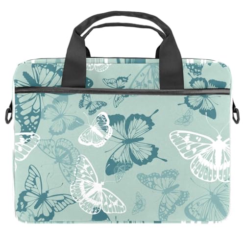 Sac ordinateur 13 pouces papillons multicolore idéal pour le bureau et l'université