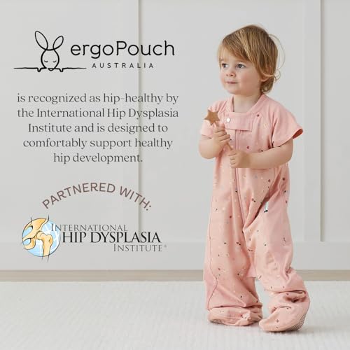 Image of ergoPouch Sleep Suit Bag 1.0 TOG - Baby Sleep Sack & Wearable Blanket, 2-in-1 Convertible Sack to Suit with Legs for Safe Movement, Regulates Temperature Overnight, Unisex (4-6 Years, Dragonflies)