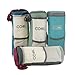 MTS Insulated Bottle Cool Bag for Wine, Champagne & Water - Portable Drinks Cooler for 750ml to 1.5L Bottles with Adjustable Strap & Zip for Picnics & Travel - Easy Clean, Assorted Colours & Designs