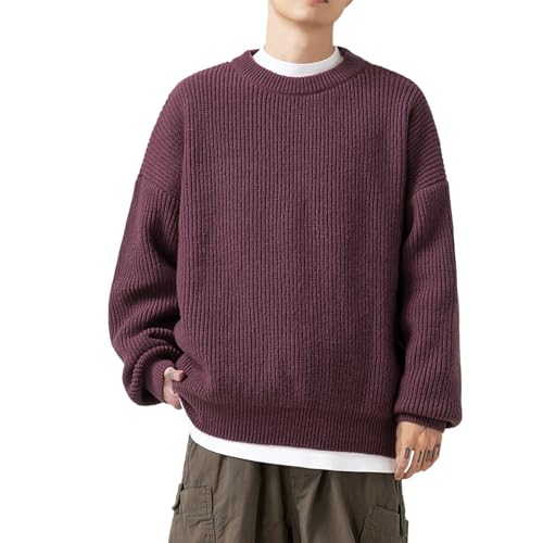Suéter de punto grueso para hombre chaqueta contra el frío invernal