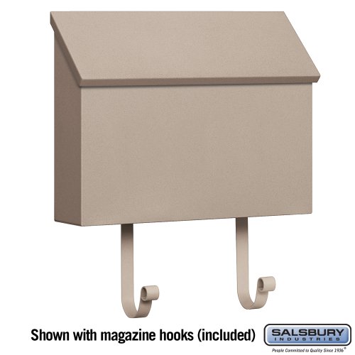 Salsbury Industries 4610Bge, Beige Traditional Mailbox, Standard, Horizontal Style #TOP2