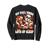 mai-shi dog graphic women funny fall saying for shih tzu mom felpa