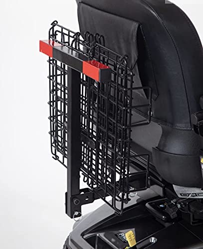 Large Rear Basket Heavy Duty Foldable Design Accessory For Pride Mobility & Golden Scooters #TOP2