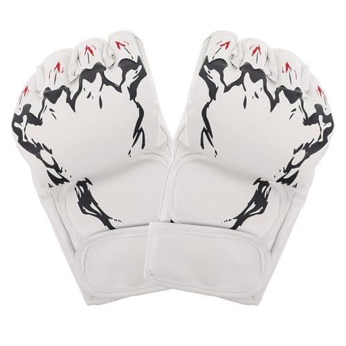 Guantes de boxeo para sparring y kickboxing con palma acolchada transpirable