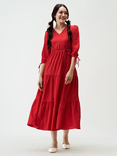 Image of AASK Women Fit and Flare Dress