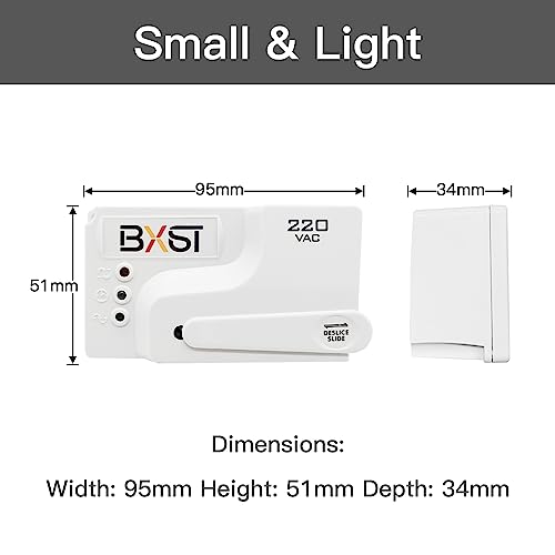 Bseed Wiring Surge Protector,Adjustable Voltage,Power Suppressor Protector With Protected Light Indicators For Refrigerator/Tv/Air Conditioning/Computer And Other Home Appliances, 220V 3520W-1Pack #TOP6
