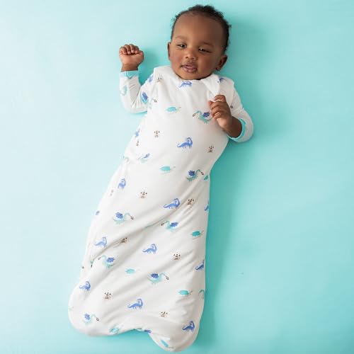 Image of KYTE BABY Unisex Rayon Made from Bamboo Sleep Bag for Babies and Toddlers, 1.0 Tog (X-Small, Dragon)
