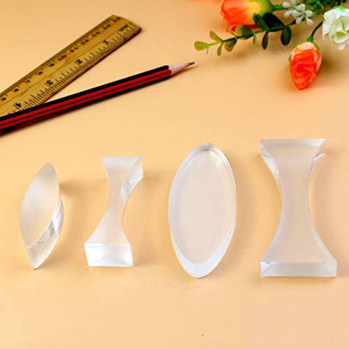 Iplusmile 2 Pz Lente Convessa Lente in Vetro Lente...