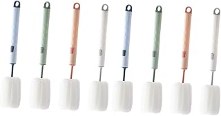 Healifty 8 Pcs sponge cup brush bottle cleaning brushes bottle soft brush sponge bottle brush vasos sponge